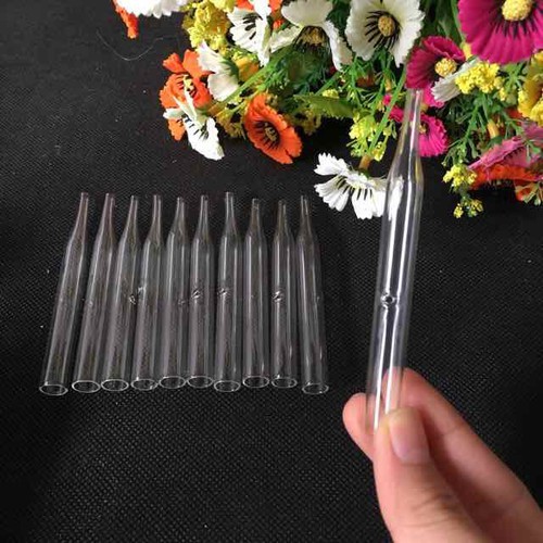[HCM]Ống Hút Mụn Thủy Tinh - Loại dày combo 10 cái