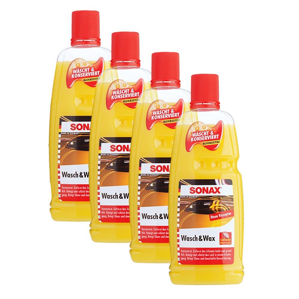 SONAX Nước Rửa Xe Wash and Wax 313341- 1 lít