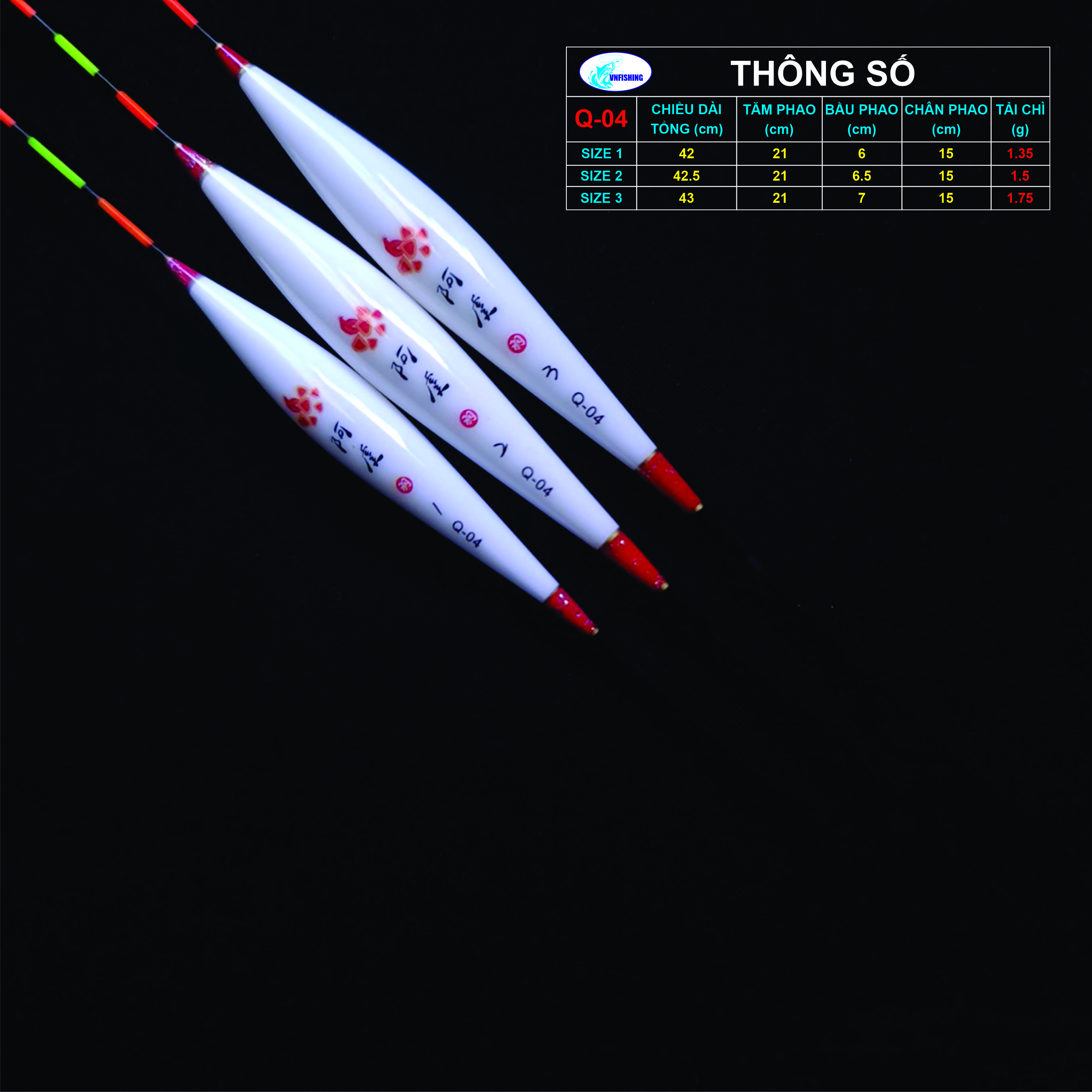 PHAO CÂU ĐÀI LÔNG CÔNG NƯỚC SÂU Q-04