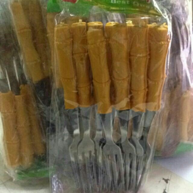 10 Rĩa Inox Cán Trúc