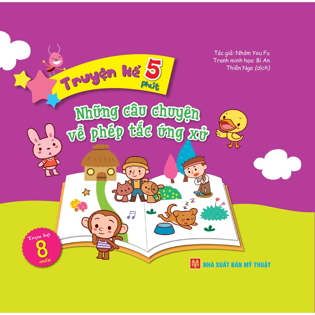 Sách: những câu chuyện về phép tắc ứng xử - truyện kể 5 phút - tstn