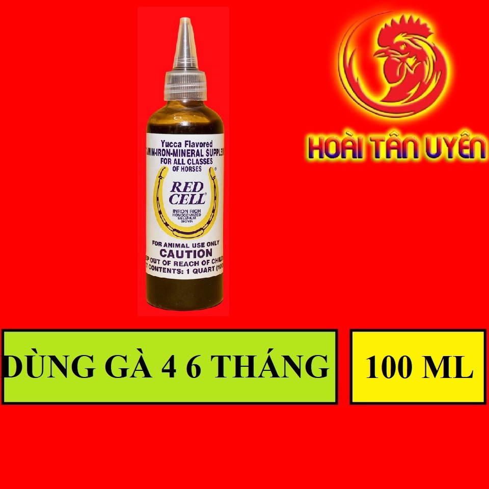 REDCELL dinh dưỡng cho gà đá CHIẾC LẼ 130ML