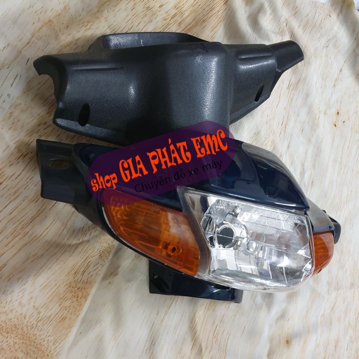 [4 MÓN ] Bộ đầu 1 bóng màu XANH NHỚT - xe Wave 110 KÈM BÓNG / Wave ZX / Wave thái