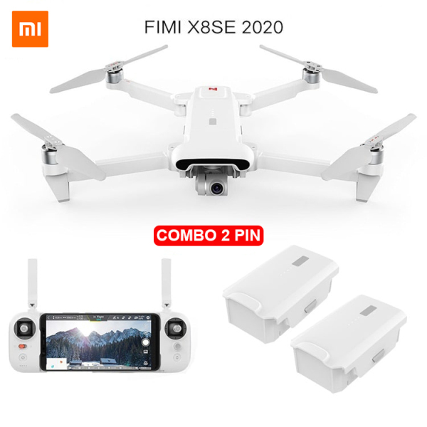 [ BẢN 2020 ] - BỘ 2 PIN | Flycam Xiaomi Fimi X8 SE 2020, Bay xa 8 Km - BẢO HÀNH 12 THÁNG