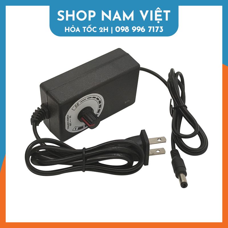 Adapter Nguồn Điều Chỉnh 3V - 12V 2A