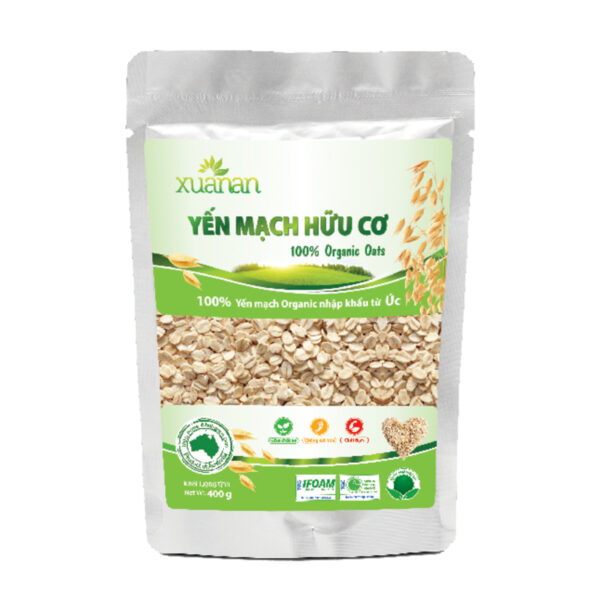 Yến mạch hữu cơ organic 400 gram