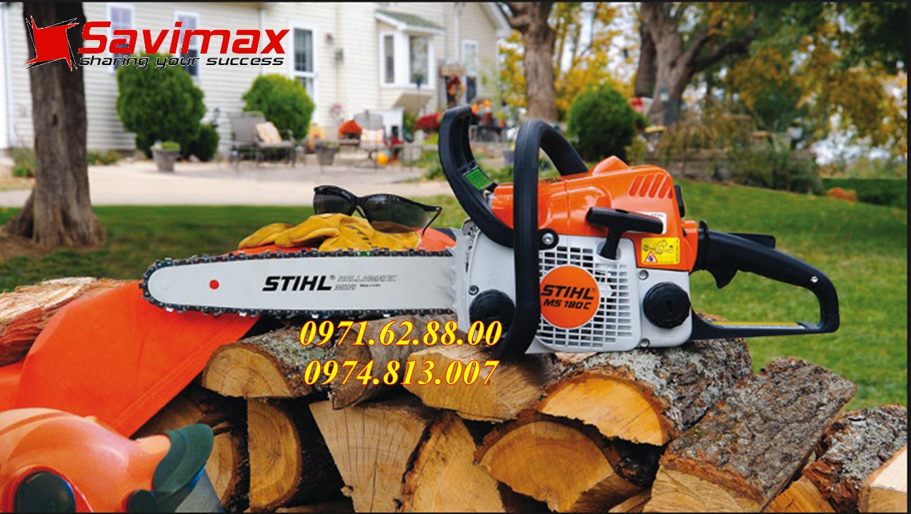 [Trả góp 0%]Máy cưa xích STIHL MS 180 thương hiệu Đức chuẩn