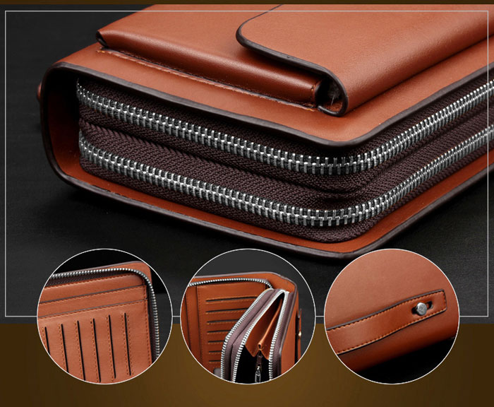 Túi clutch nam da thật ELLY HOMME – ECM8