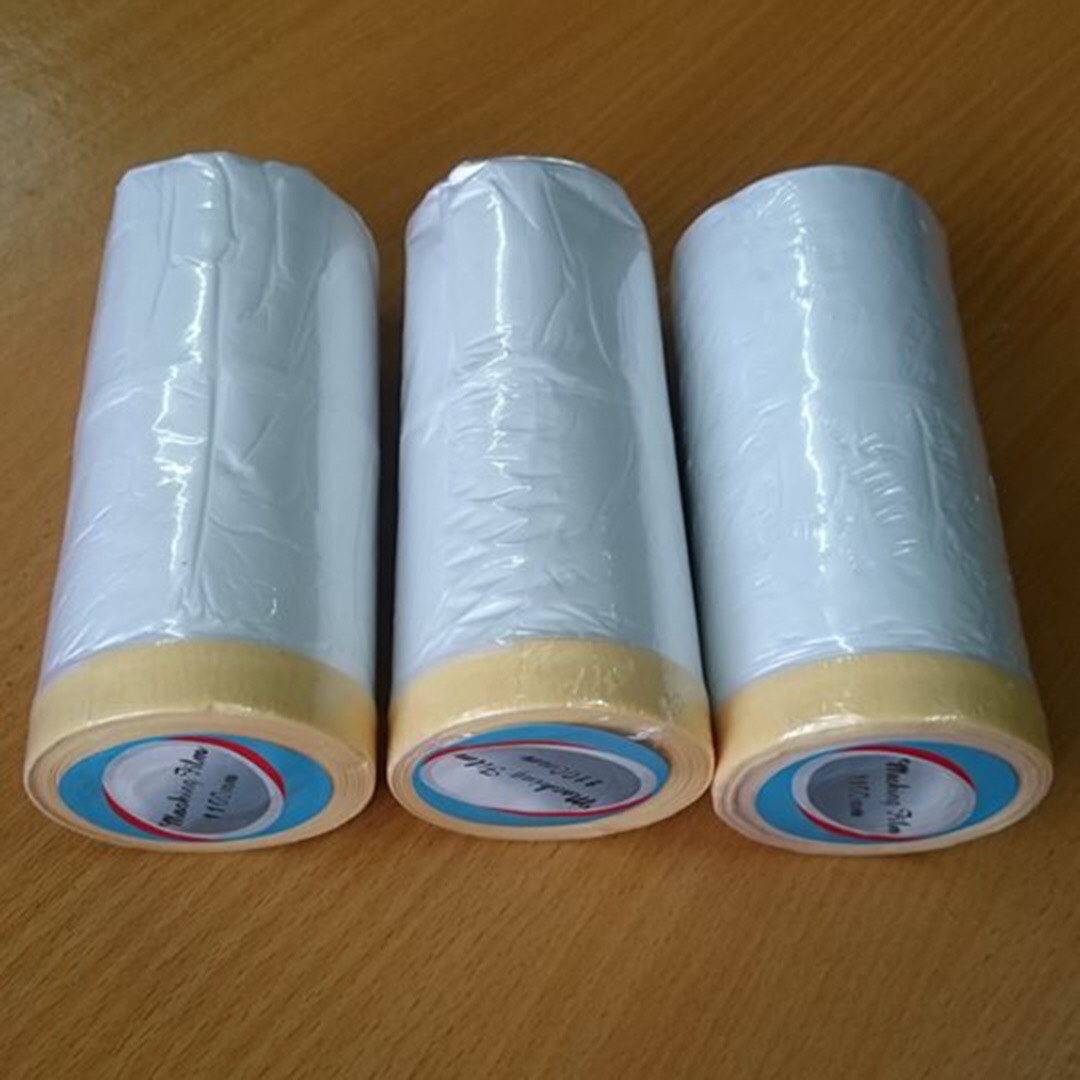 BĂNG KEO (MÀNG BỌC) NILON CHE CHẮN BỤI, SƠN LOẠI 1.1 m*30m (4 CUỘN )
