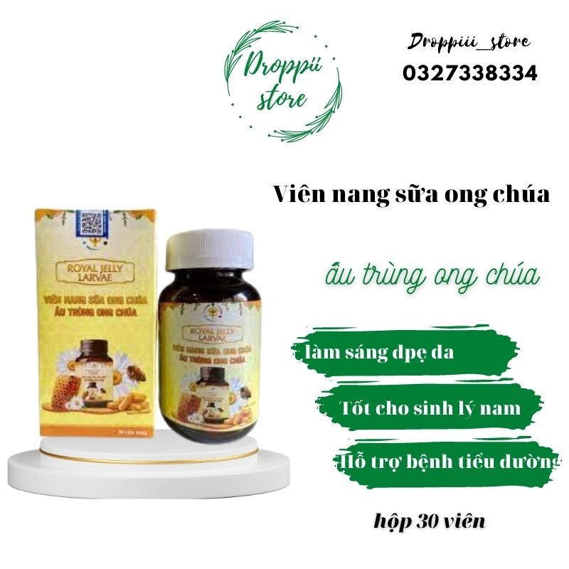 Viên nang Sữa Ong chúa – Ấu trùng Ong chúa