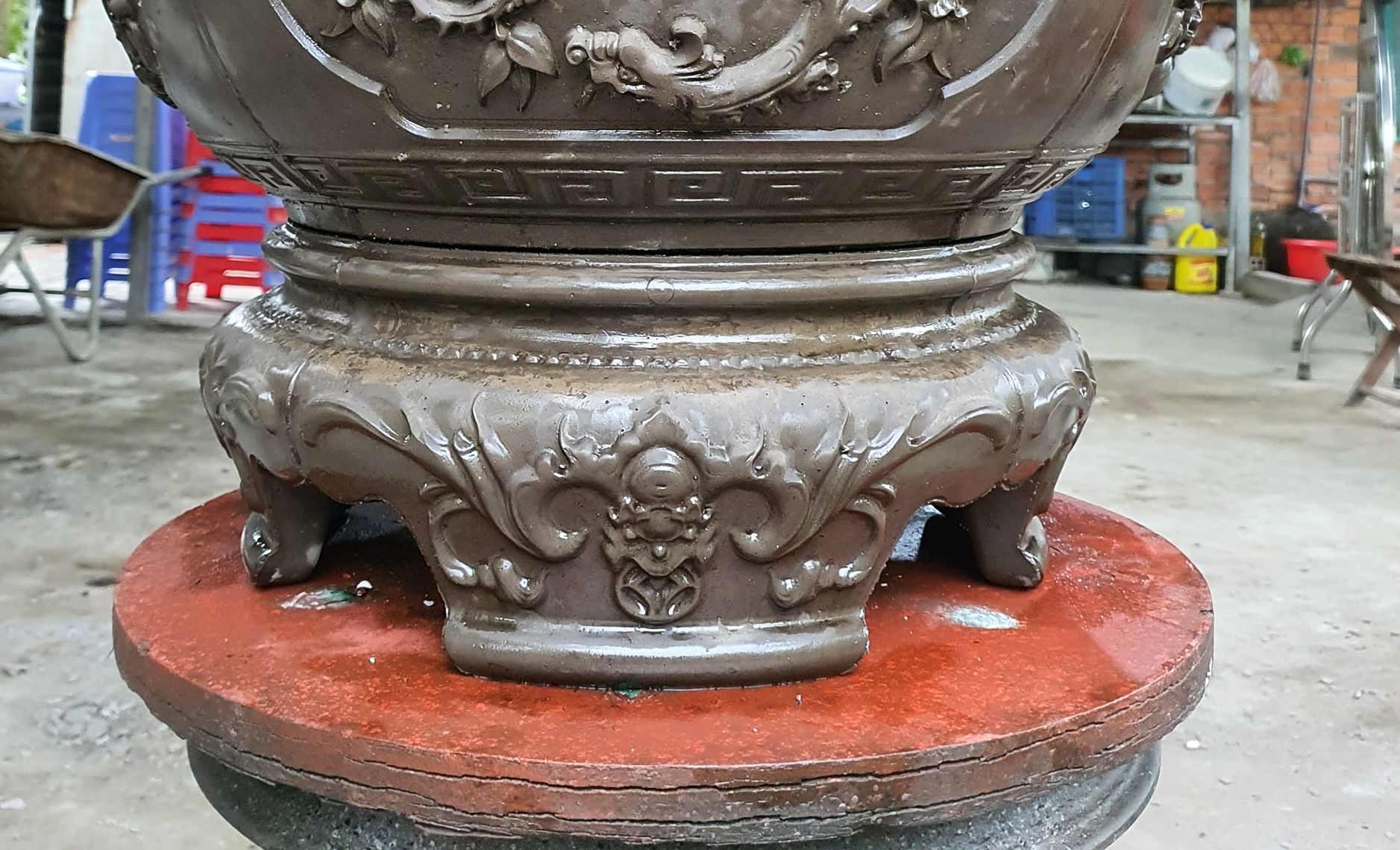 Khuôn đúc chân đôn tròn 60 (khuôn đôn có lòng trong)