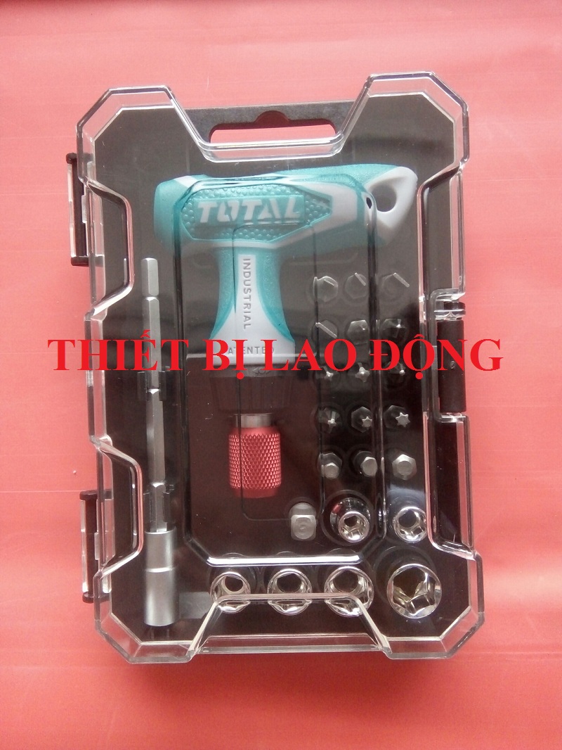 Bộ mũi vít 18 chi tiết total tacsd30186