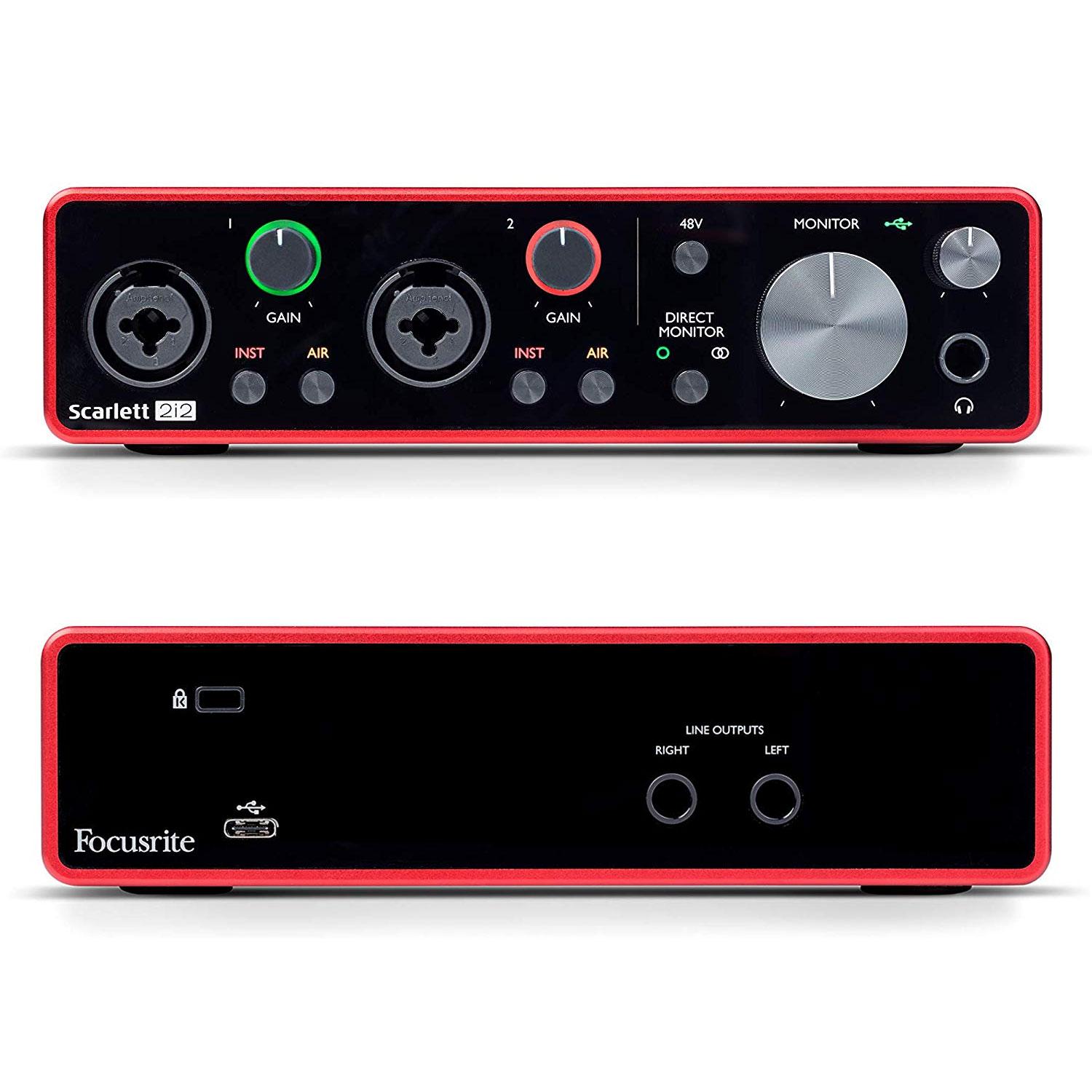 Audio interface chuyên nghiệp Focusrite Scarlett 2i2 Gen3