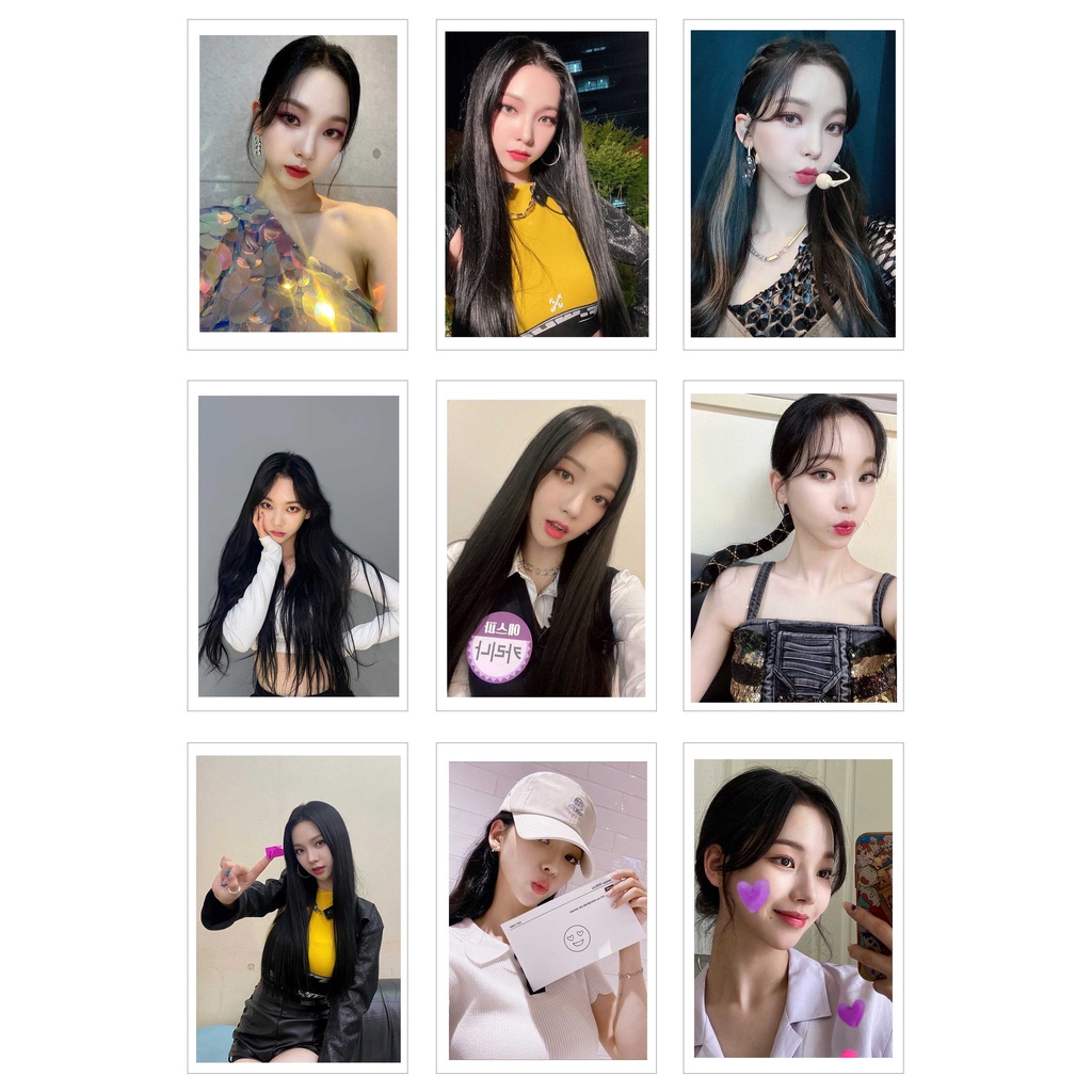 [HCM][Ép Lụa] Lomo Card 45 Ảnh AESPA - KARINA