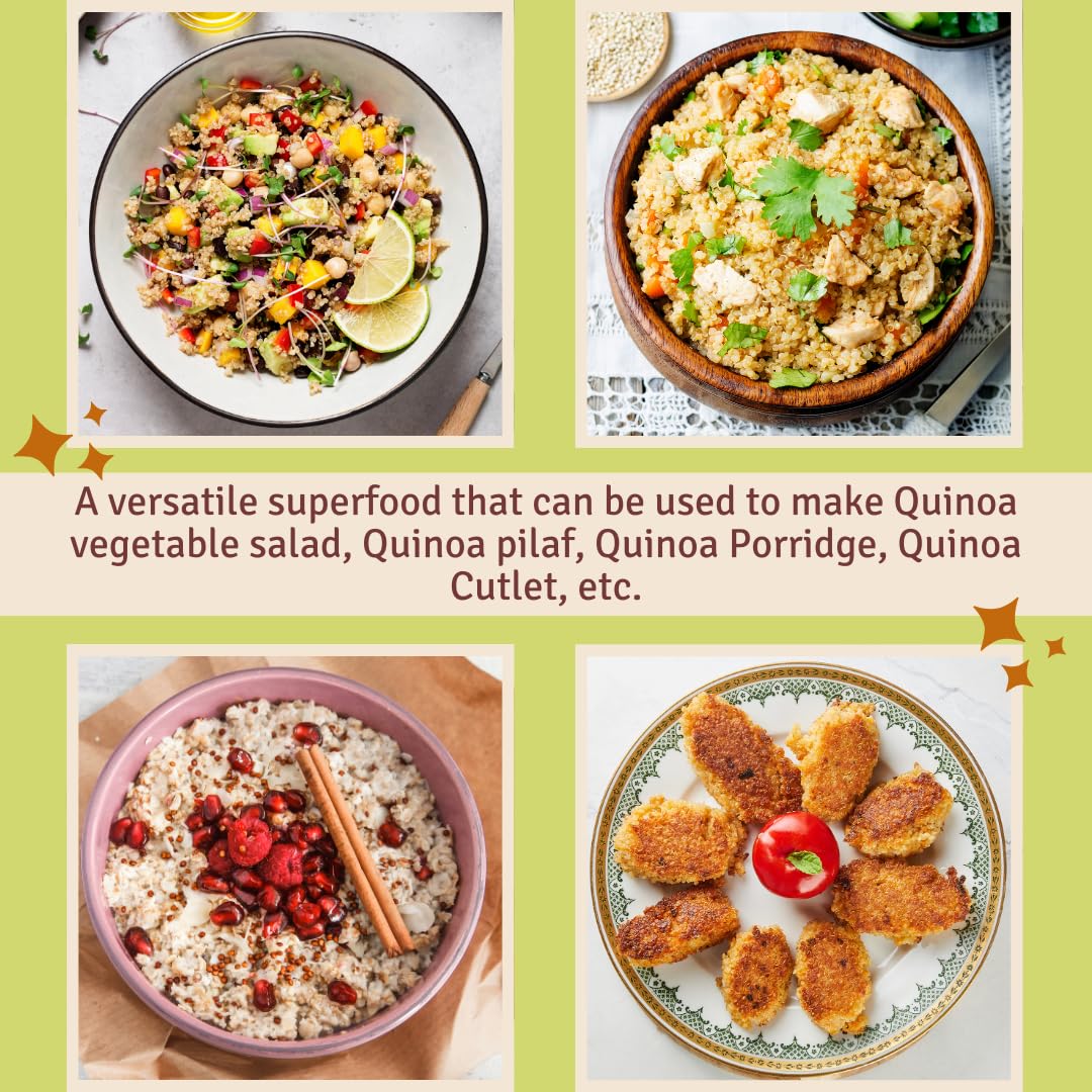 Just Organik White Quinoa 500g