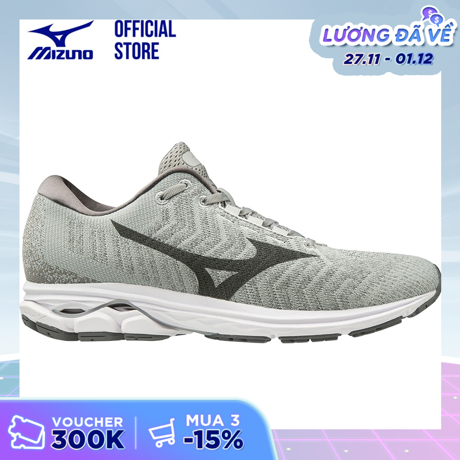 MIZUNO Giày chạy bộ nam Wave Rider Waveknit 3 J1GC192934