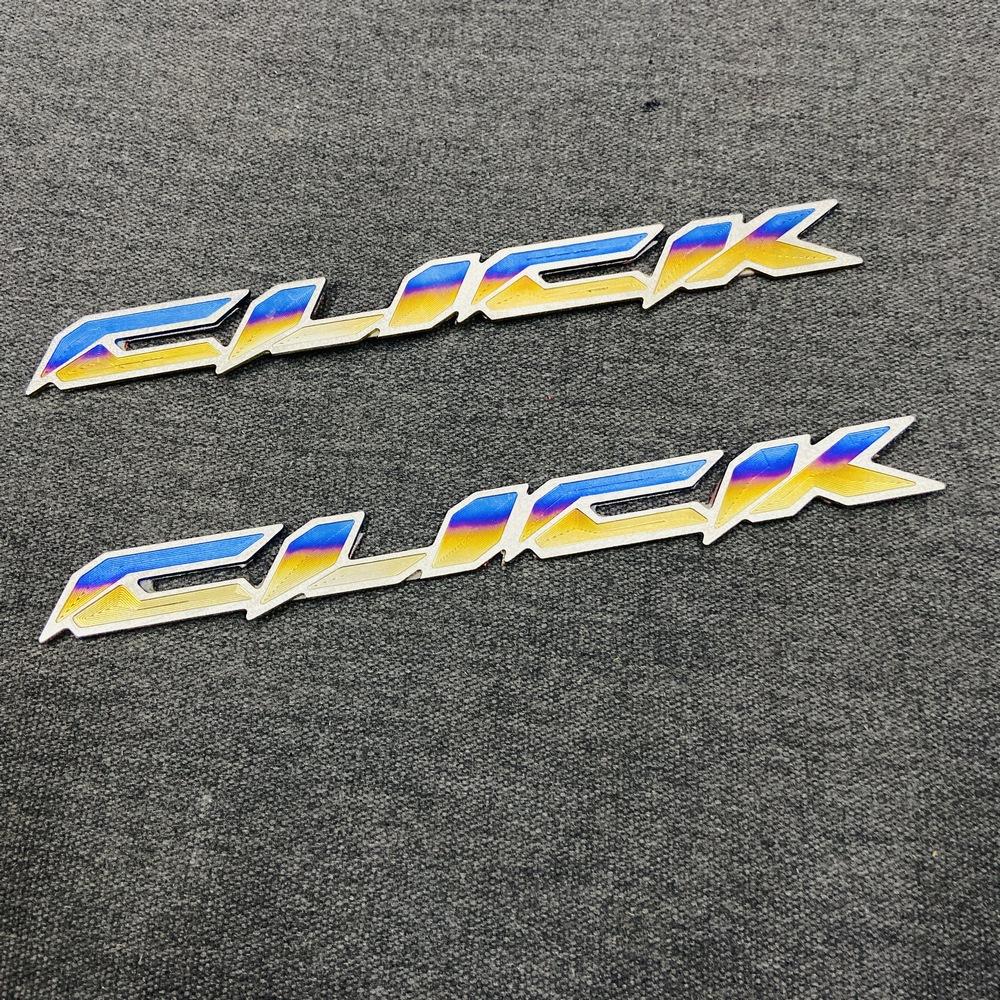 [SIÊU TITAN] TEM DÁN XE CHỮ CLICK TITAN (100%) TRANG TRÍ XE KEO 3M DÍNH KHỦNG KHIẾP