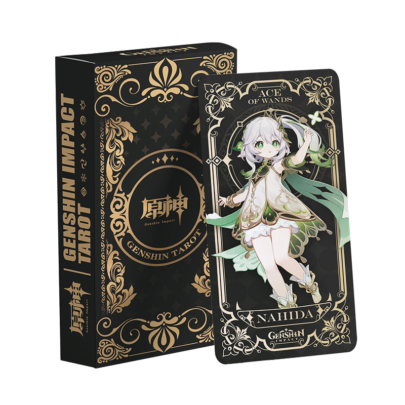 Thẻ bài tarot Genshin impact Thẻ bài nhân vật yae zhongli ayaka xiao diluc