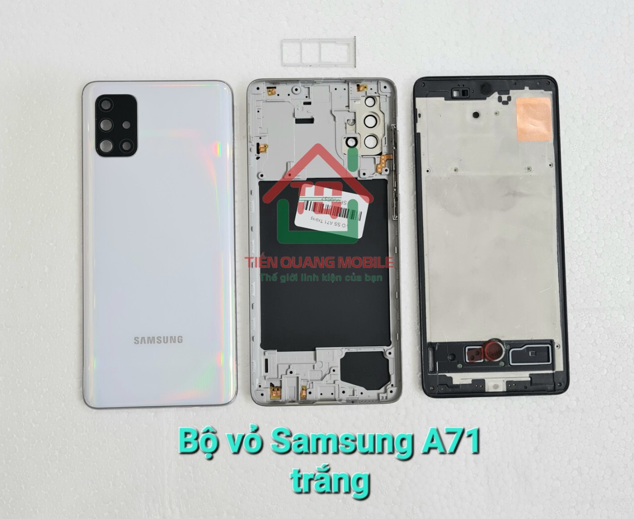 Bộ vỏ samsung a71 full