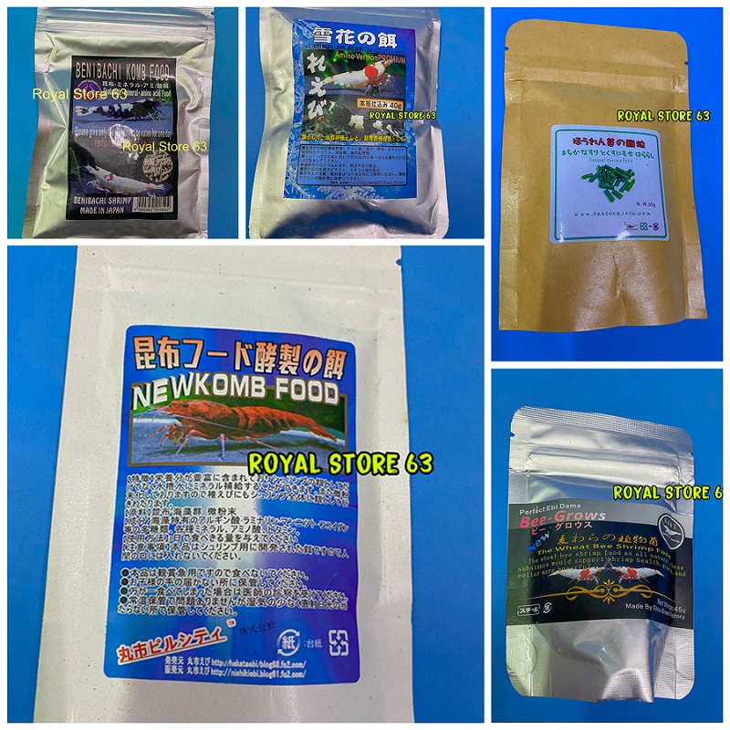 Thức Ăn Tép Cảnh Benibachi Cao Cấp Từ Nhật Bản (Gói 40gram)