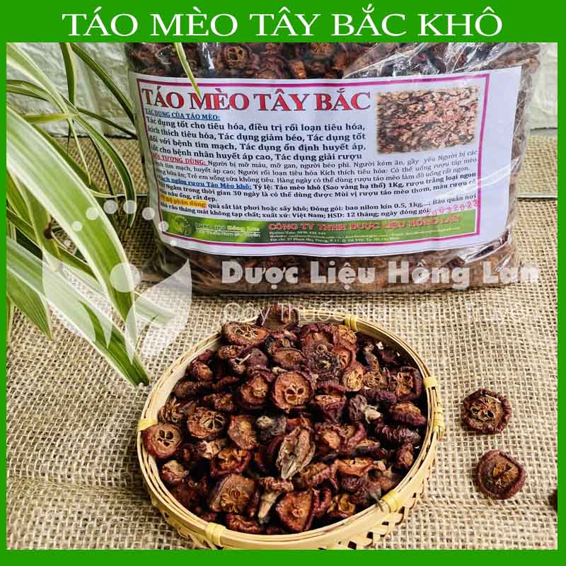 [FreeshipMAX] [HCM]Quả Táo Mèo (Sơn Tra) khô 1kg