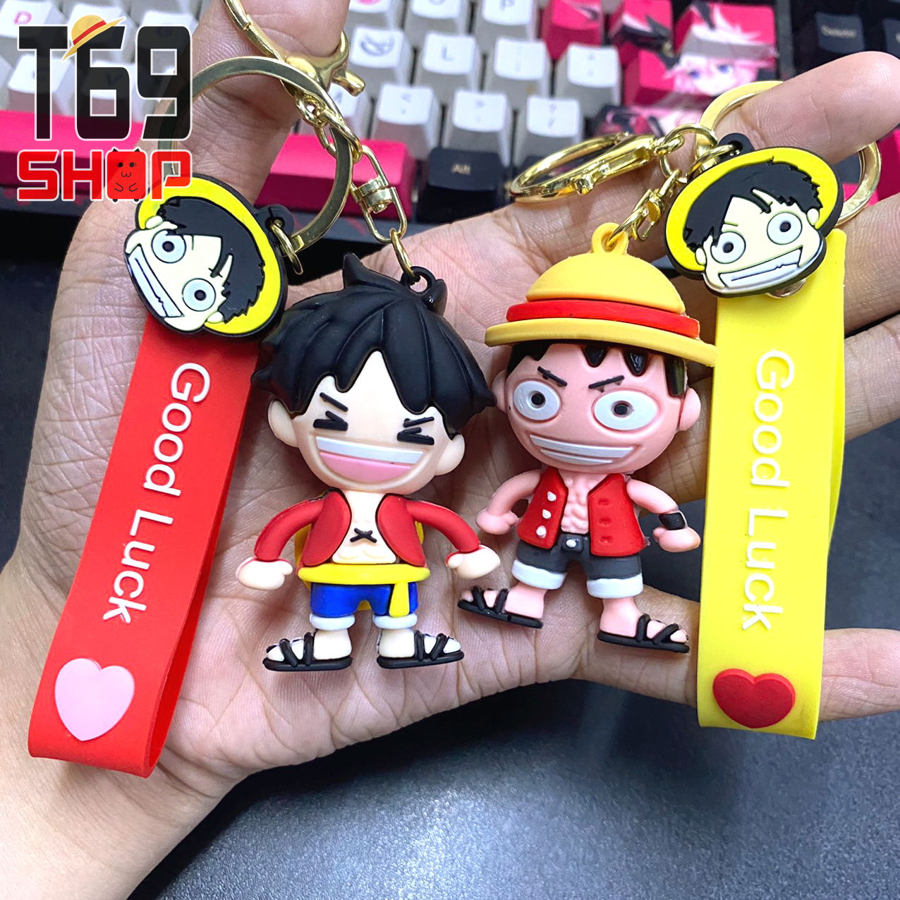 Móc khóa mô hình Luffy - anime One Piece [T69 Shop]