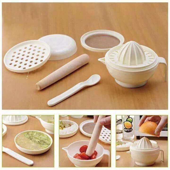 Bộ chế biến ăn dặm 7 món cho bé
