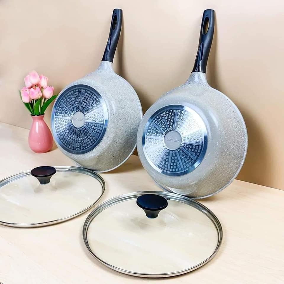 Nồi/Quánh/Chảo Đá Lock And Lock Cao Cấp 18CM/20CM/24CM/28CM