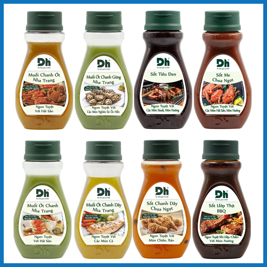 SỐT CHẤM THƯƠNG HIỆU DH FOODS (chai 200gr)