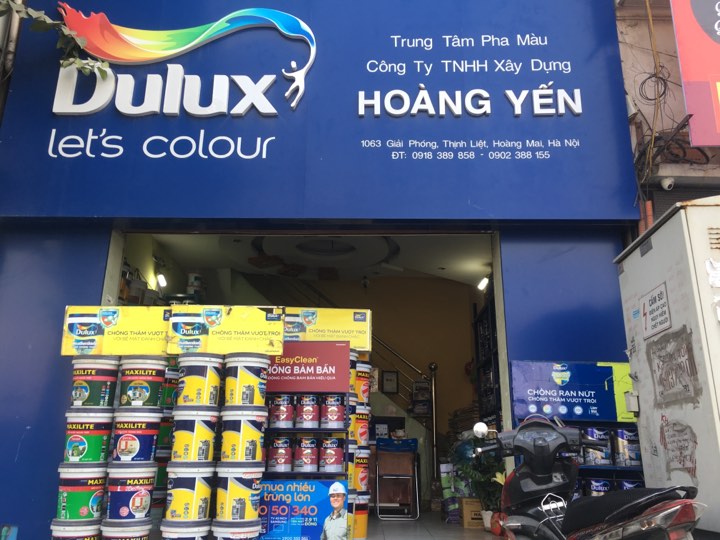 Sơn nhũ vàng  Thái Lan
