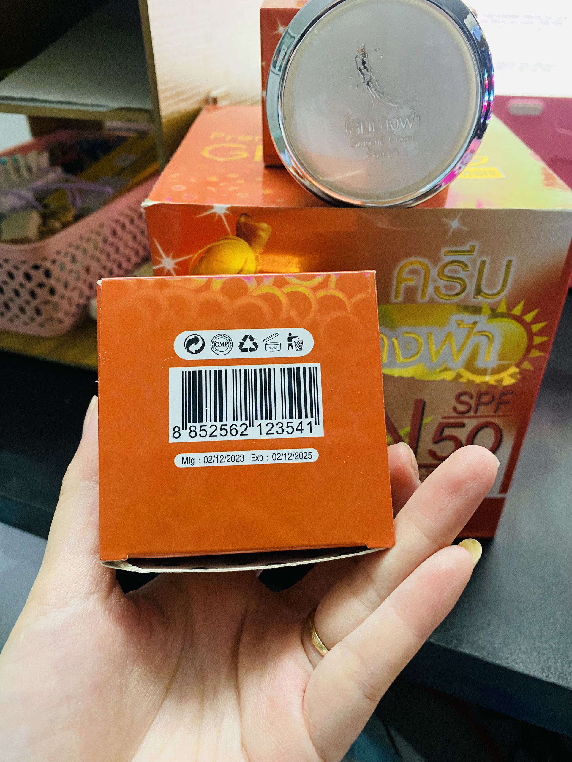 [COMBO CẶP NGÀY - ĐEM] Kem sâm Dưỡng da - GingSeng White Thái Lan