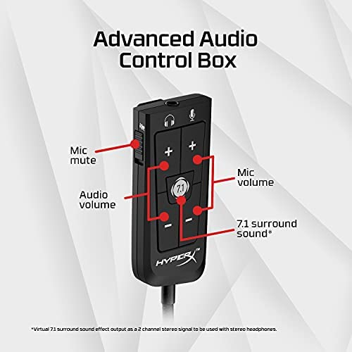 [LIKENEW - BH6T] Soundcard âm thanh giả lập 7.1 HyperX Cloud II - QMTECHSTORE