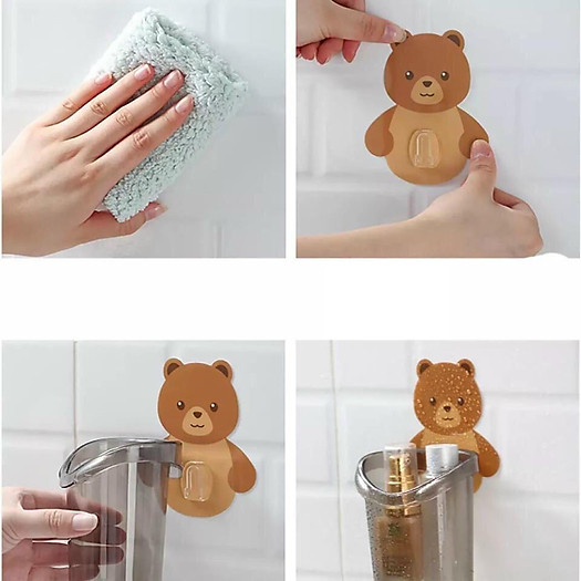 Cốc Gấu đựng bàn chải, kem đánh răng