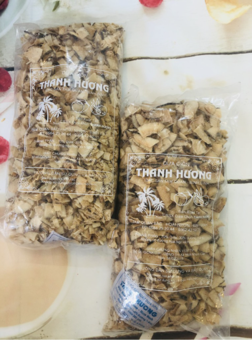 Dừa sấy giòn(500gr)