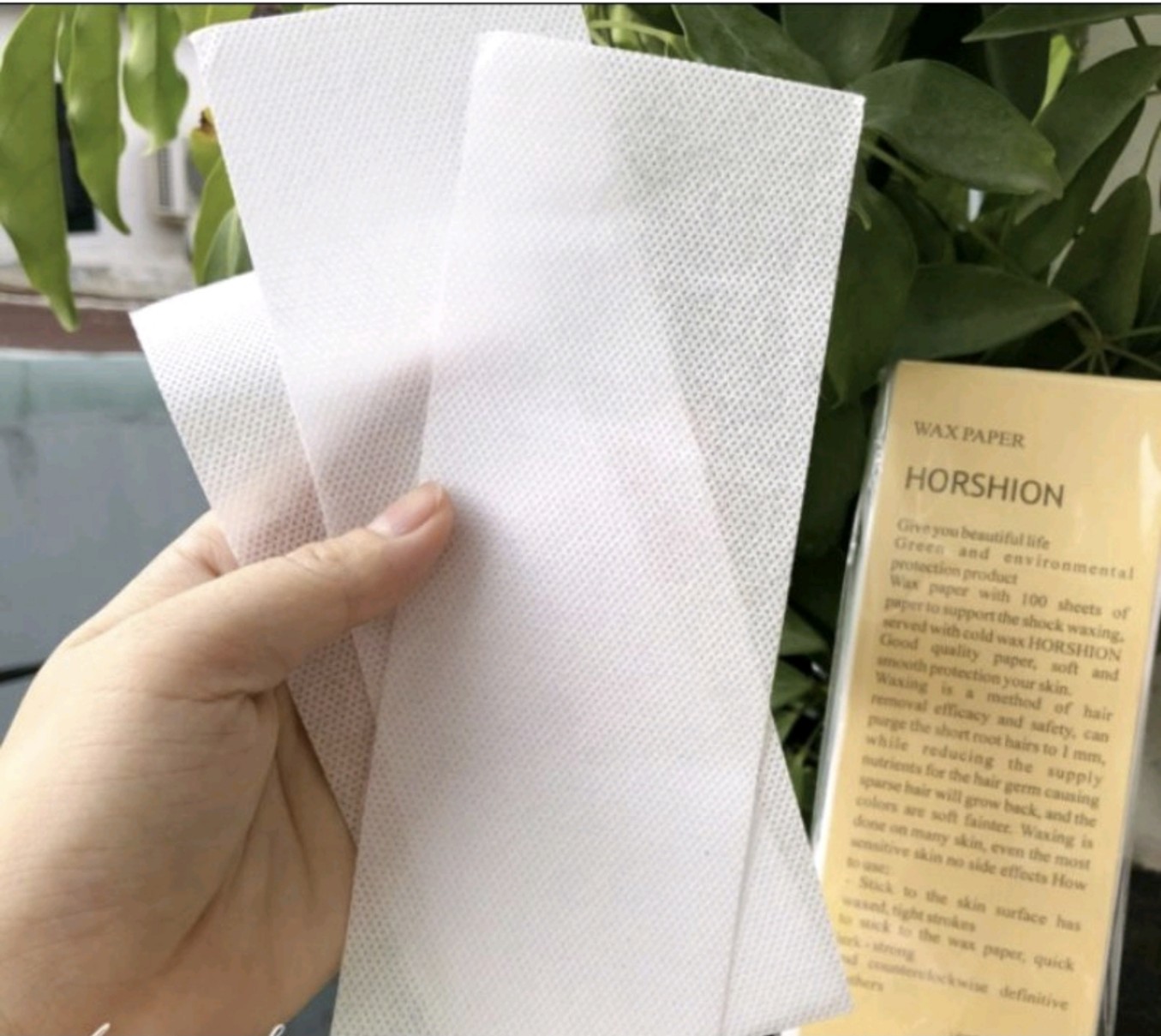 Giấy Nhám Wax Lông Cao Cấp HORSHION ( 100 tờ)