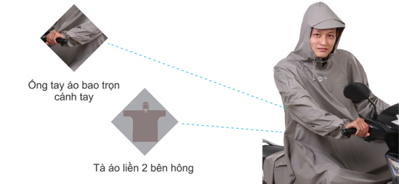 Áo mưa Rando Cosy chính hãng