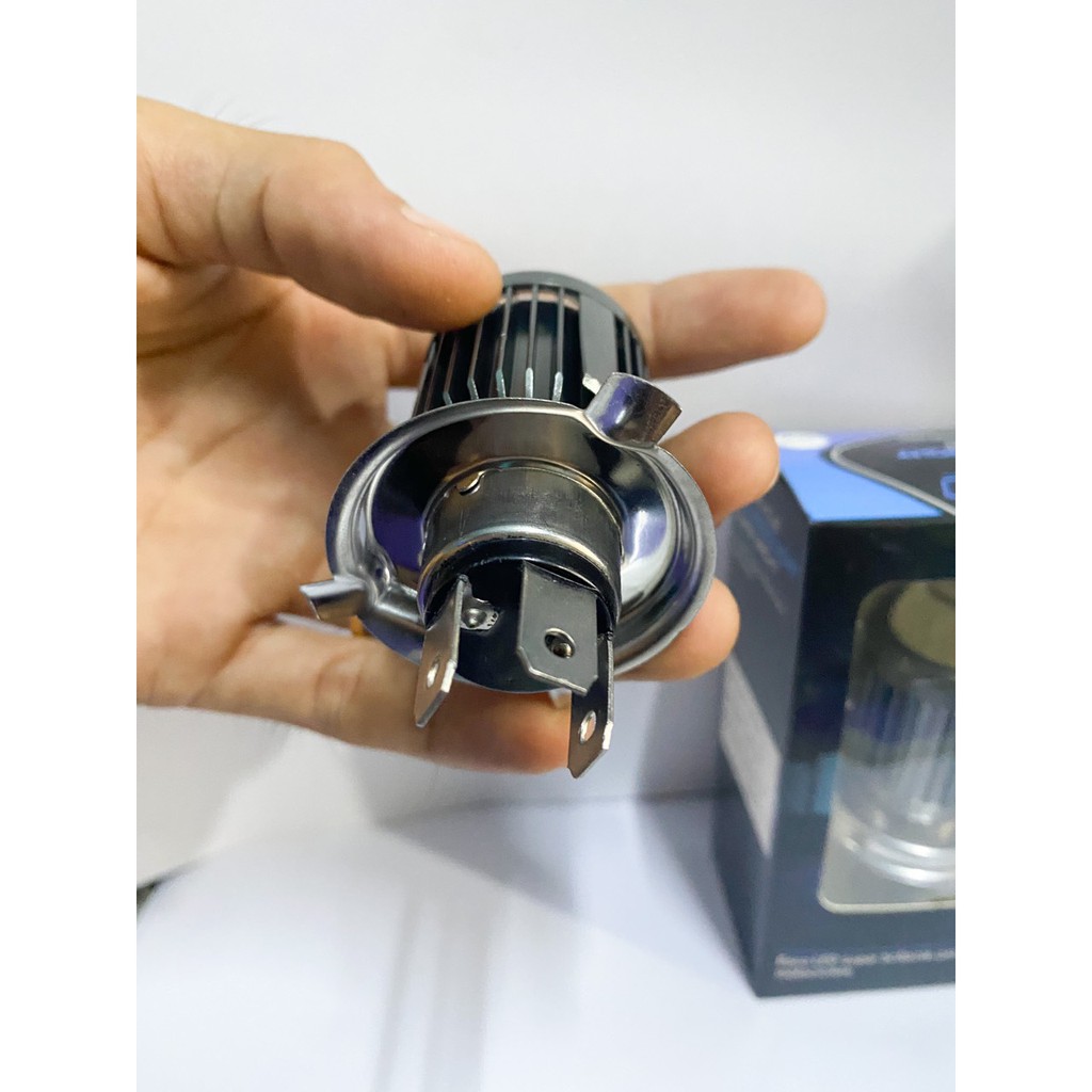 Đèn Pha Led Mini Bi Cầu Cos Vàng Pha Trắng