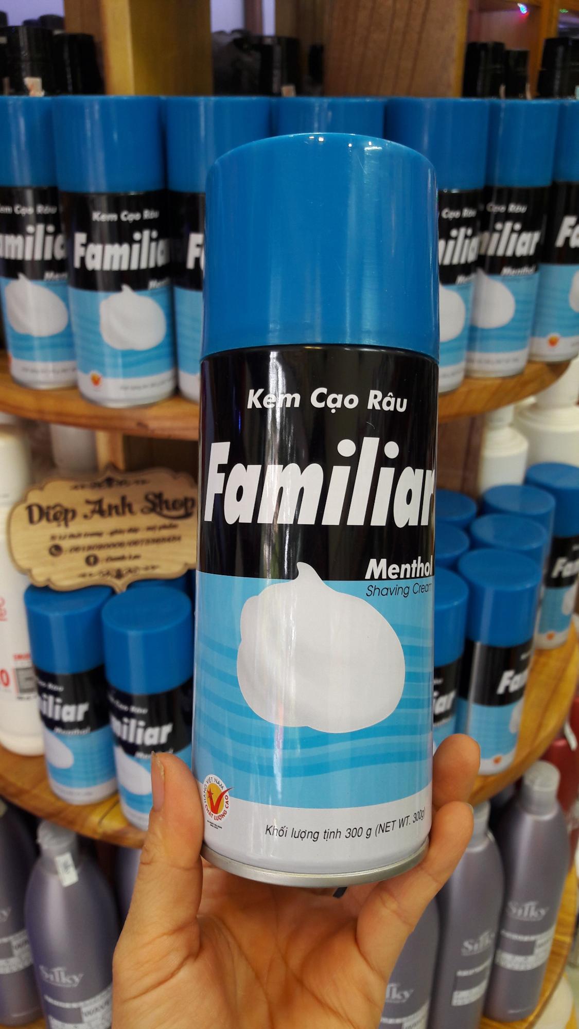 kem cạo râu familiar 300g