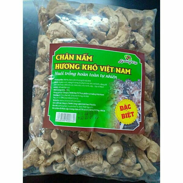 1kg chân nấm khô