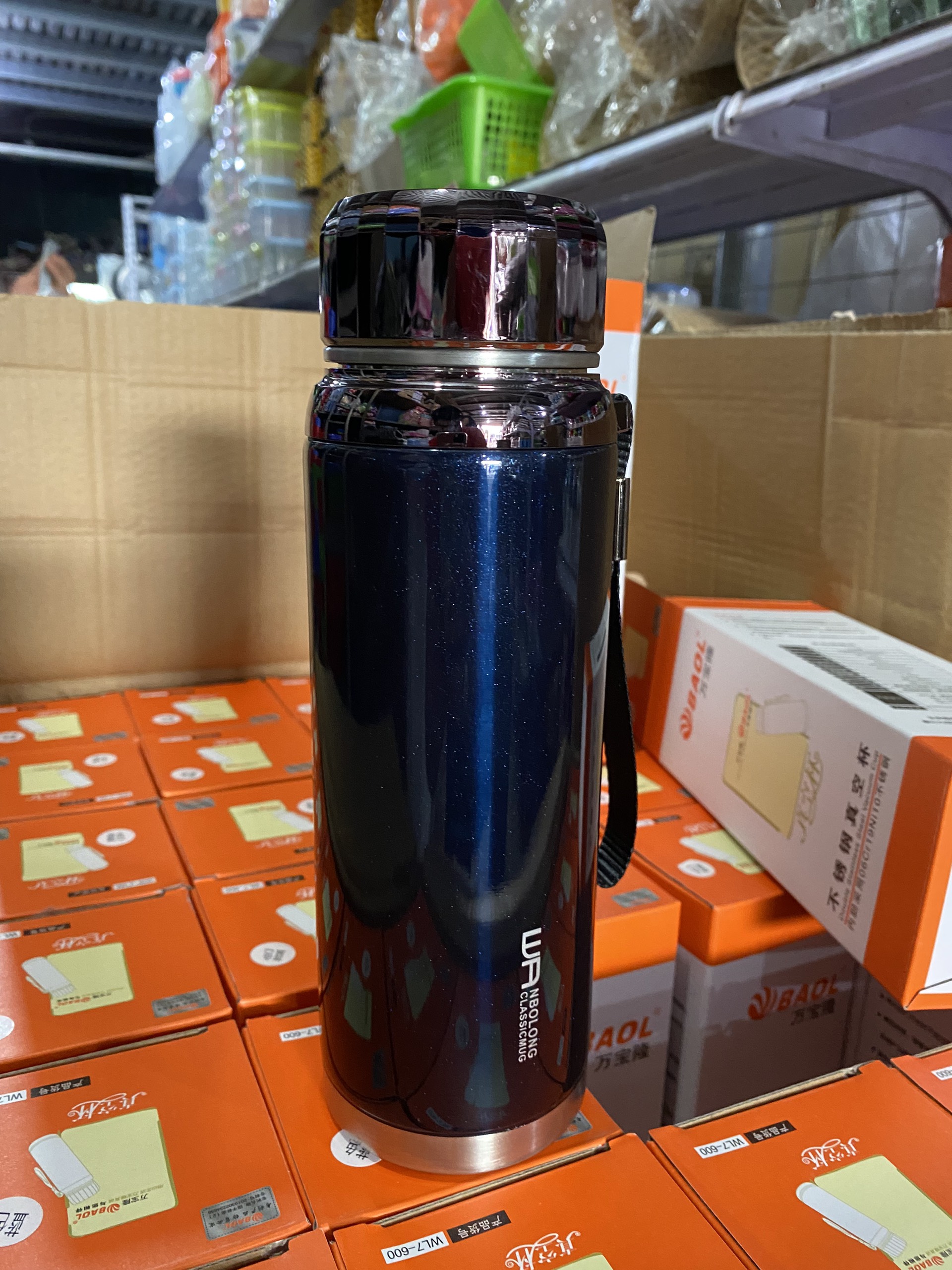 Bottle heat preservation Baol 600ml, 1000ml 1500ml stainless steel 304 titanium cap-custom high-end luxury