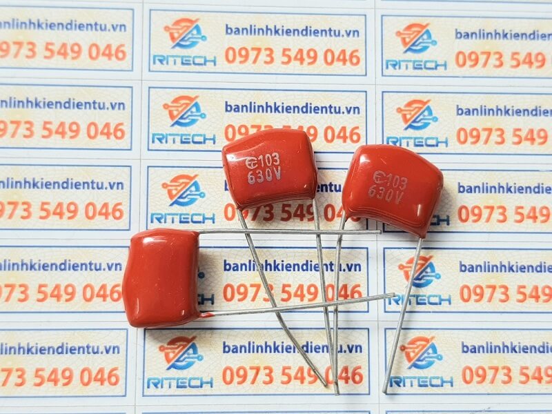 [Combo 20 chiếc] Tụ điện 103J 630V 12mm