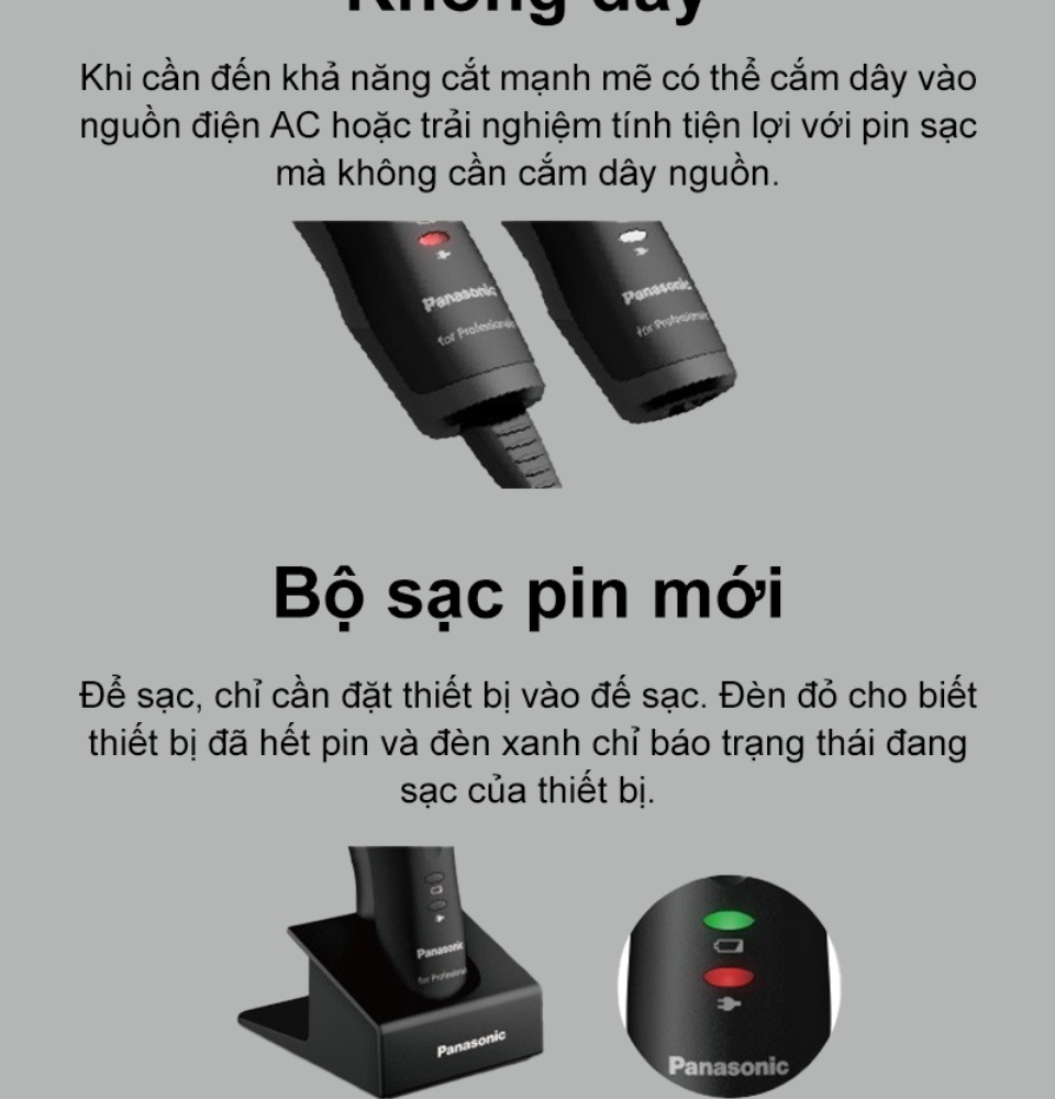 Tông Đơ Cắt Tóc Panasonic ER-GP80-K751