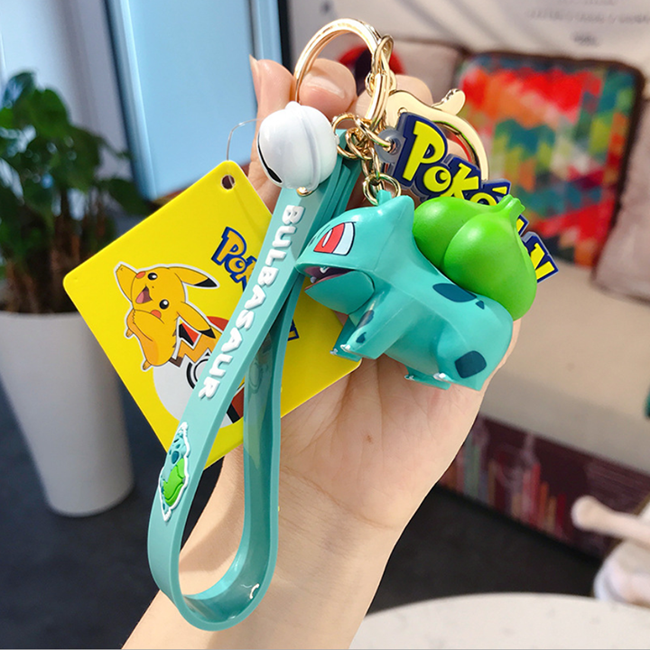 Móc khóa Pokemon móc khóa dễ thương móc khóa chi bi hoạt hình