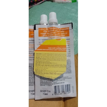 Serum Vitamin C Garnier 7.5ml Hàng Mẫu Thử