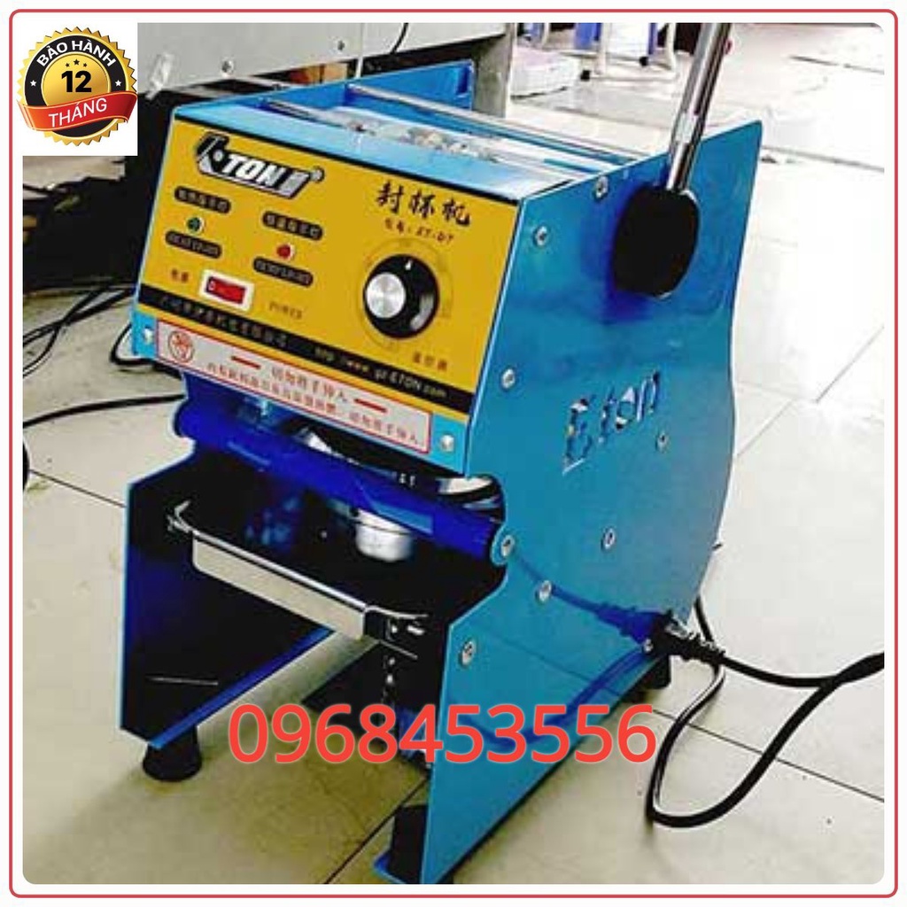 Máy dán miệng cốc eton d7