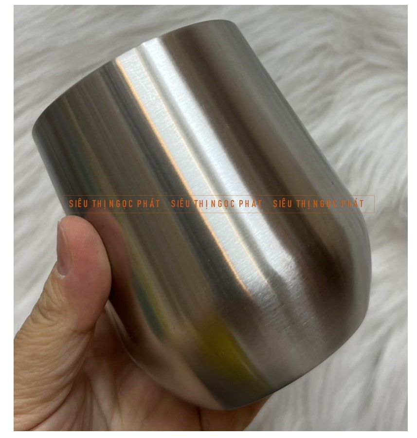 Ly/ cốc NHẬT kiểu dáng thân bầu miệng rộng_Hàng Nhật Bãi_380ML
