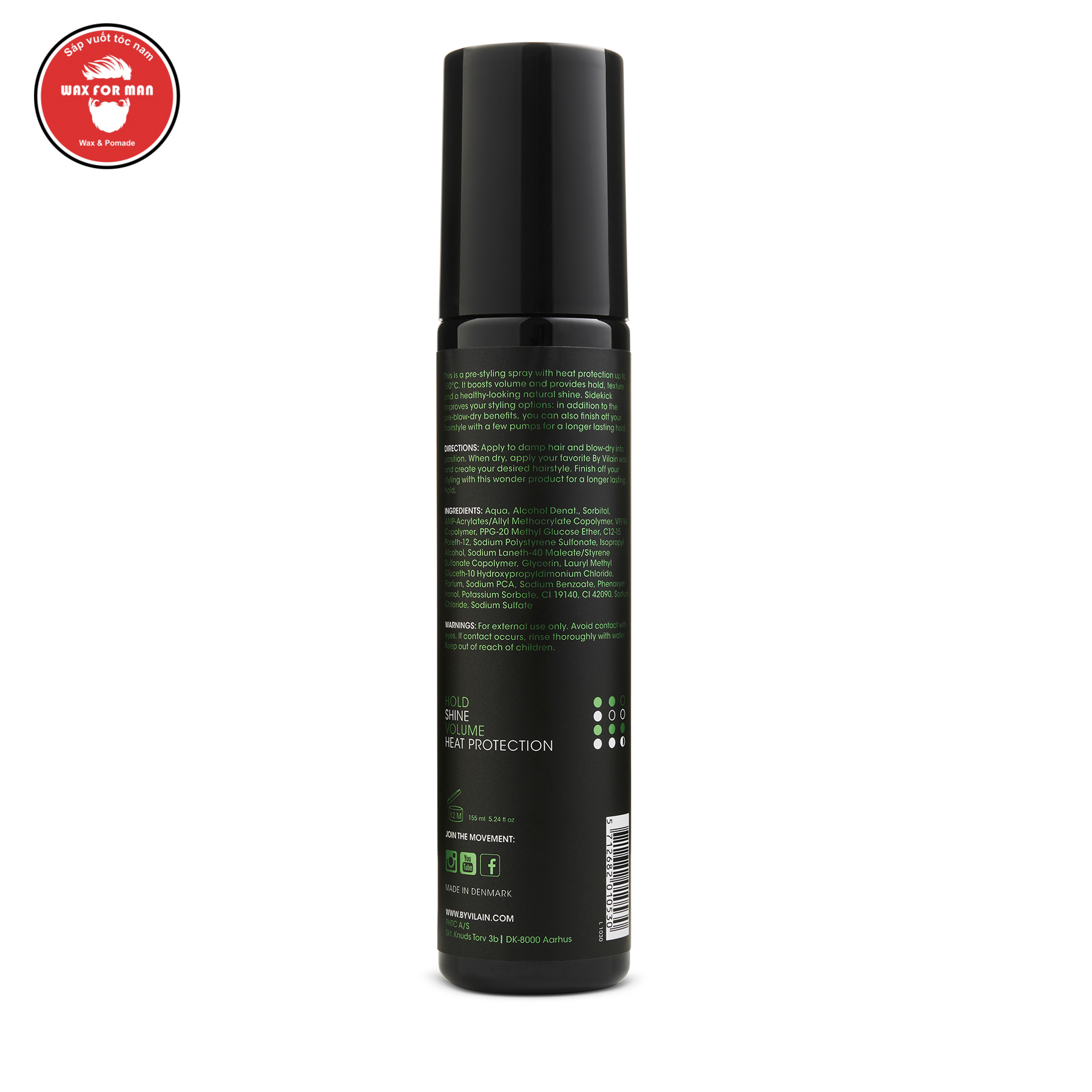 By Vilain Sidekick Volumizing Spray