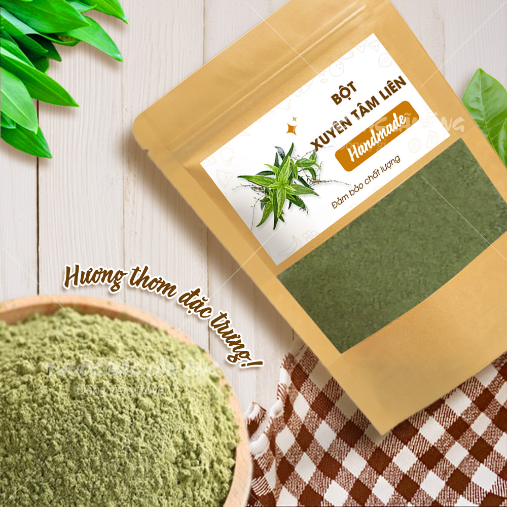 Bột thảo mộc xuyên tâm liên 1kg ( Bột xuyên tâm liên nguyên chất tăng cường hệ miễn d ịch)