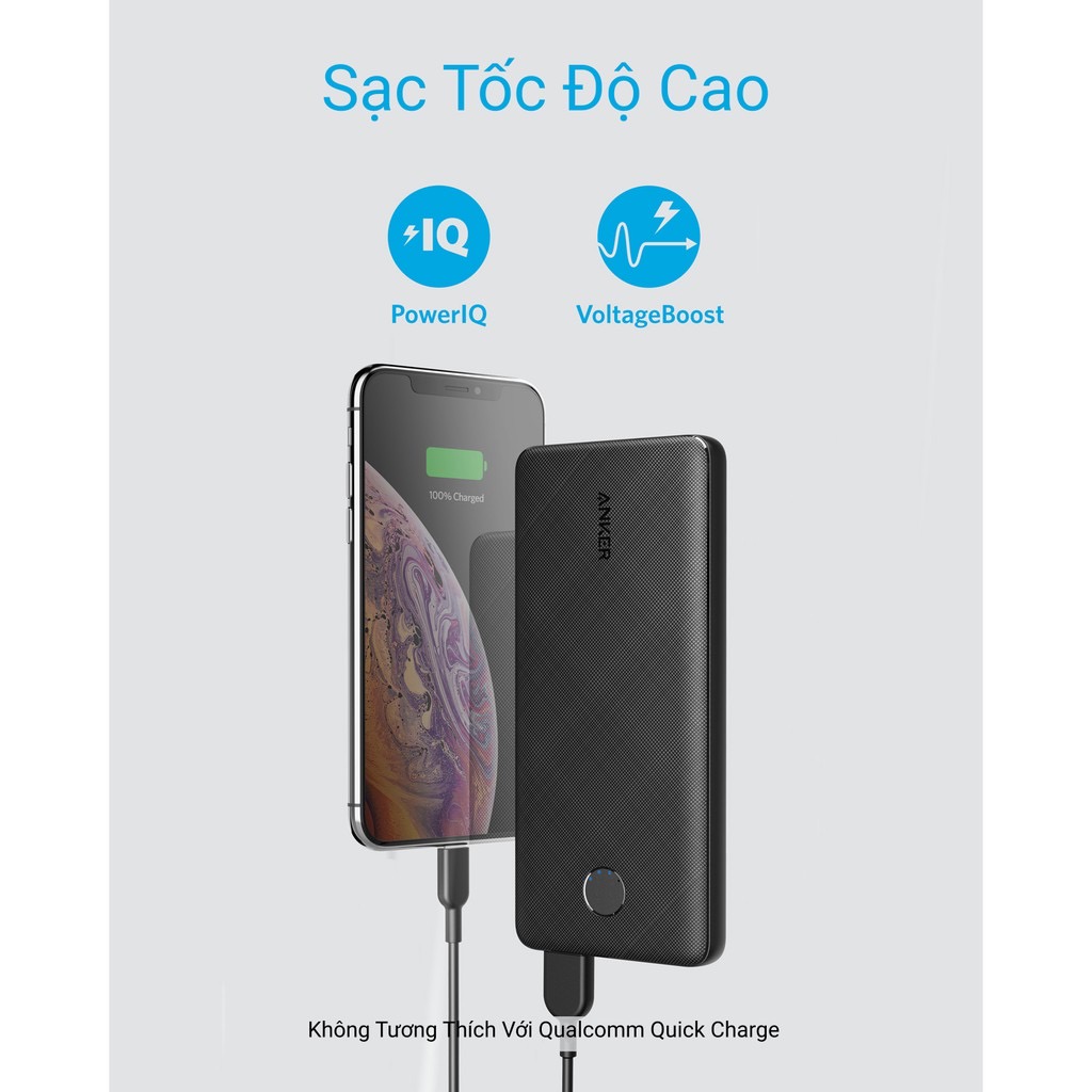 Pin sạc dự phòng ANKER PowerCore Slim 10000mAh - A1229