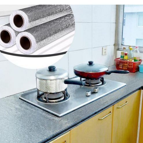 Giấy Bạc Dán Bếp, Cuộn Giấy Bạc Dán Nhà Bếp, Chống Dàu Mỡ